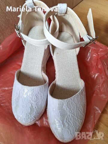 Дамски обувки на платформа, снимка 1 - Дамски обувки на ток - 46370266