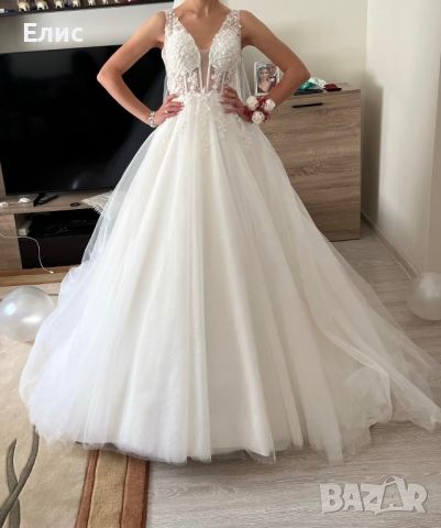 Булчинска рокля, снимка 3 - Сватбени рокли - 45528934