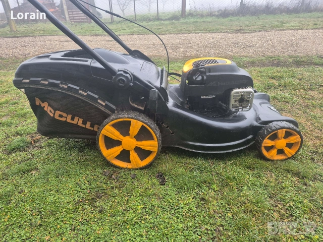 Бензинова самоходна косачка" McCULLOCH" с кош