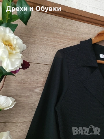 Черна официална елегантна рокля , снимка 4 - Рокли - 49184390