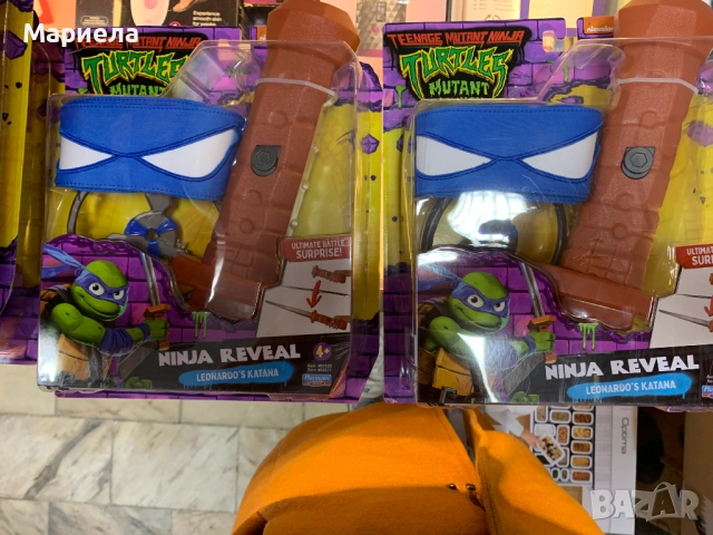 Teenage Mutant Ninja Turtles / Оръжие с маска на костенурка нинджа / Леонардо