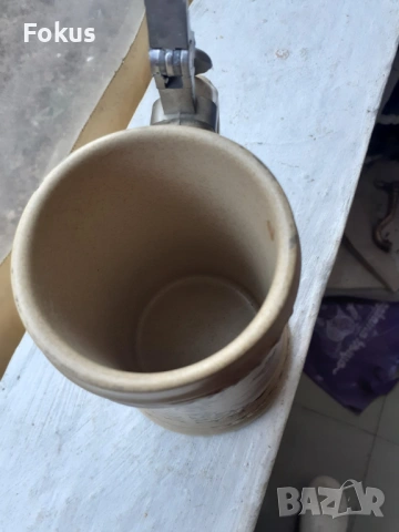 Старя рядка колекционерска халба за бира WMF ловна тематика, снимка 4 - Антикварни и старинни предмети - 53432077