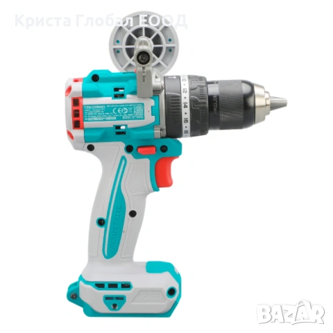 УДАРЕН Безчетков Винтоверт TOTAL Industrial 96Nm – Ver. 2026 (Jacobs Chuck), снимка 4 - Винтоверти - 53753342