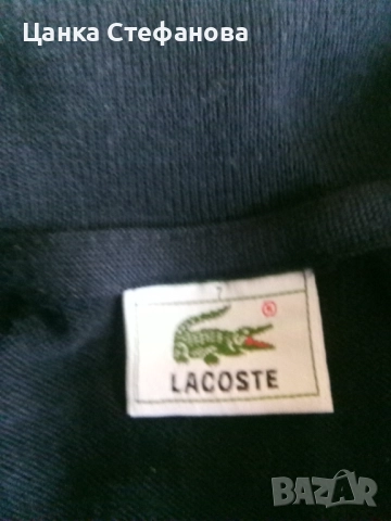 Мъжка вълнена блуза,, LACOSTE,,, снимка 3 - Тениски - 52430164