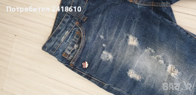 Dsquared2 Italy Short Jeans Mens Size 32 ОРИГИНАЛ! Мъжки Къси Дънкови Панталони!, снимка 11 - Къси панталони - 51205181