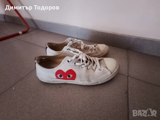 Converse X Comme des garsons play, снимка 2 - Кецове - 52764018