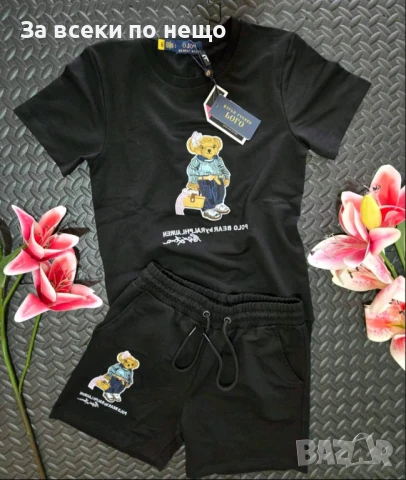 Polo Bear by Ralph Lauren Дамски Летен Комплект С Бродирано Лого👚🩳Дамски Къс Екип Код VL-90, снимка 4 - Спортни екипи - 50588393
