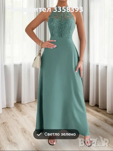 дамска елегантна рокля S, снимка 3 - Рокли - 51213094