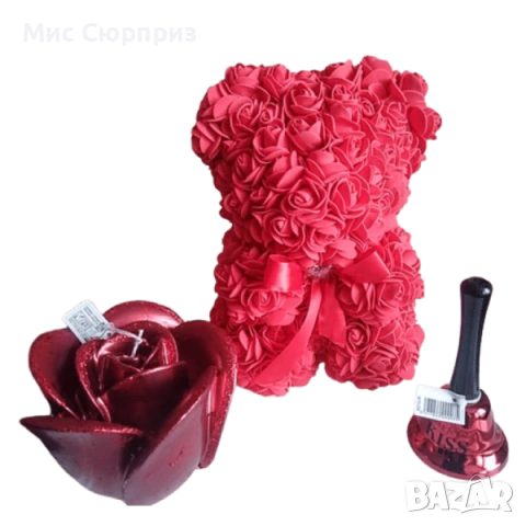 Комплект „Мечтан миг“ в червено