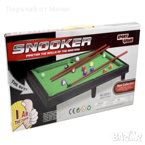 Мини билярдната маса SNOOKER Sport Game, снимка 3 - Образователни игри - 52231610