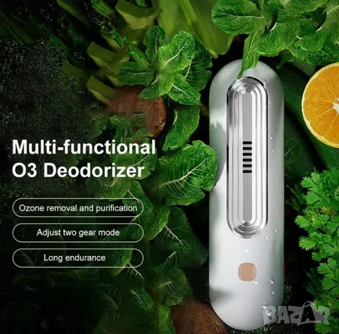 Двустепенен Пречиствател на Въздух за Хладилник Refrigerator Removing Sapor Ware EcoClean 50 m³/h 5W, снимка 3 - Хладилници - 48504740