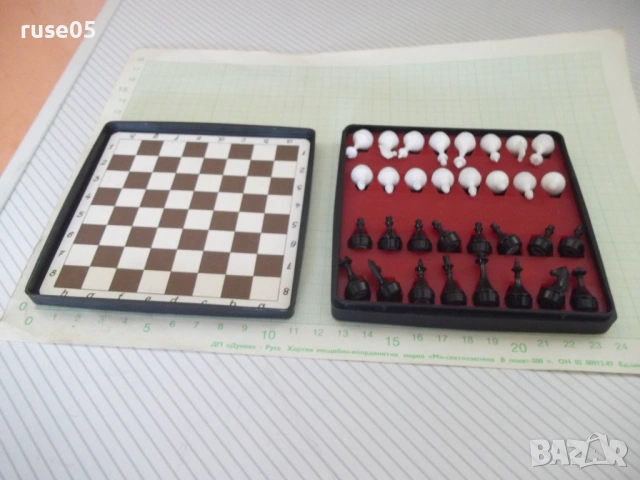 Шах "КИЕВ" малък туристически нов съветски, снимка 5 - Шах и табла - 53756847
