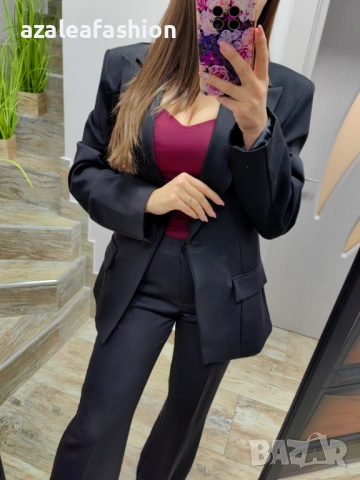 Черен дамски костюм, снимка 5 - Костюми - 53082644