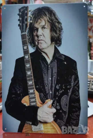 Gary Moore-метална табела(плакет)
