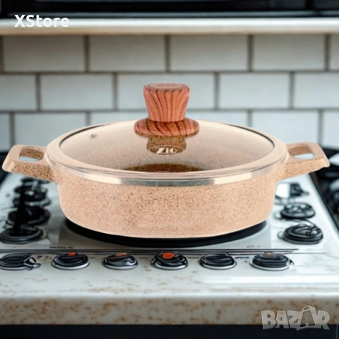 Комплект касерола с капак Lexical, снимка 2 - Съдове за готвене - 52507400