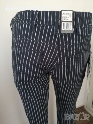 Дамски панталон G-Star RAW® 5622 3D MID BOYFRIEND INDIGO/WHITEBAIT, размери W26;28  /265/, снимка 7 - Панталони - 46348248