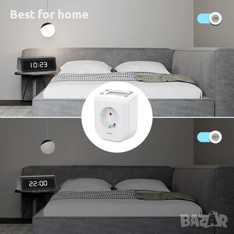 Ankrs цифров таймер мини контакт. (2 броя), снимка 5 - Други - 51120841