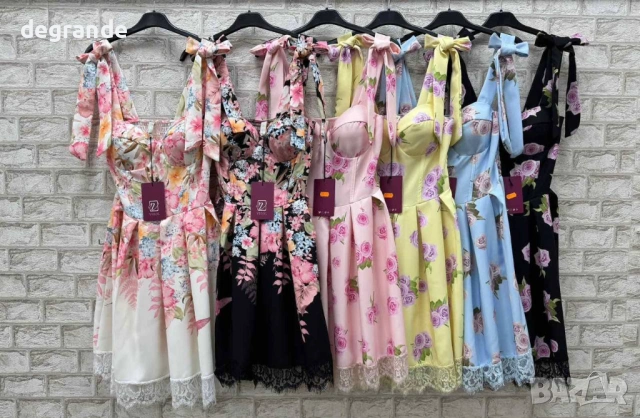  🎀Уникална Кукленска Рокля на Цветя с Дантела , снимка 2 - Рокли - 54105249