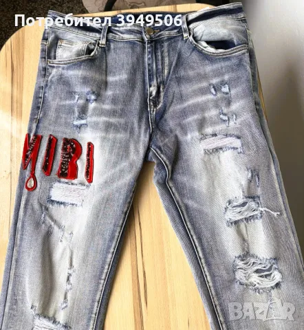 Amiri Jeans Denim, снимка 5 - Дънки - 48585578