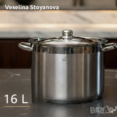 🔔Неръждаема тенджера -  MERCURY HAUS COSMO PREMIUM, снимка 8 - Съдове за готвене - 52570574