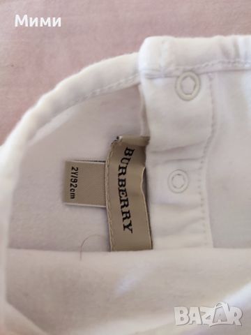 Блуза Burberry , снимка 3 - Бебешки блузки - 45112591