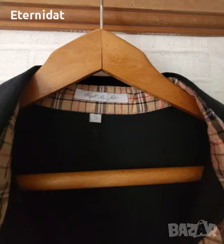 Черна риза пронт BURBERRY , снимка 2 - Ризи - 49829924