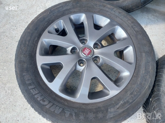 16" оригинални алуминиеви джанти за Фиат Fiat 5x114.3, снимка 5 - Гуми и джанти - 54270108
