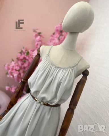 Рокля LFS Mariella Grey 6497  , снимка 5 - Рокли - 50435263