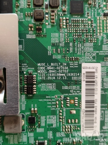 Main Board BN41-02703A / UE43RU7179U / BN44-00947J TV Samsung на части, снимка 2 - Части и Платки - 51796351