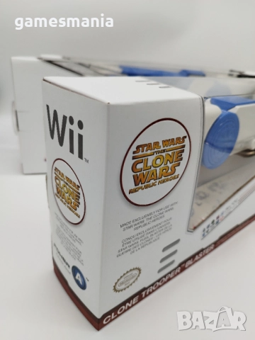 НОВИ Пушки Power A Nintendo Star Wars Wii Clone Trooper Blaster/Wii/Wii U , снимка 8 - Аксесоари - 51759297