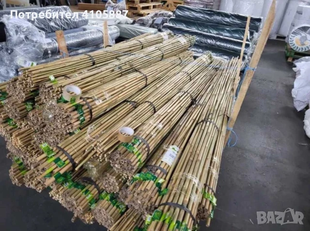 Бамбукови Колчета за Укрепване на Домати - Естествени и Здрави