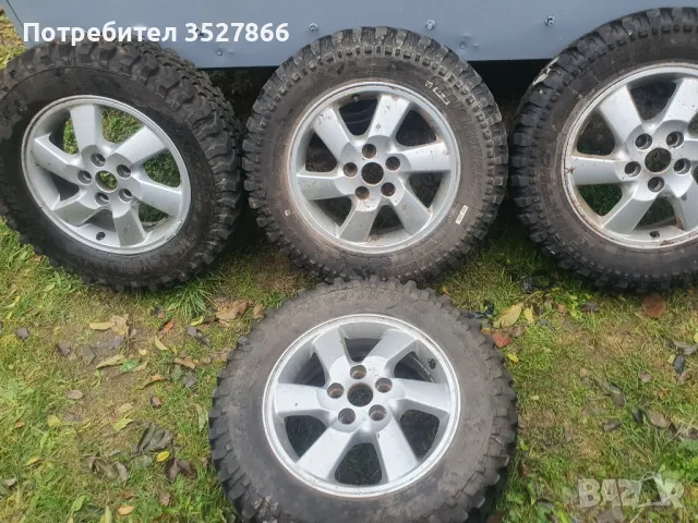 Джанти 5x114.3 Daihatsu с оффроуд гуми 16 цола, снимка 2 - Гуми и джанти - 47968206