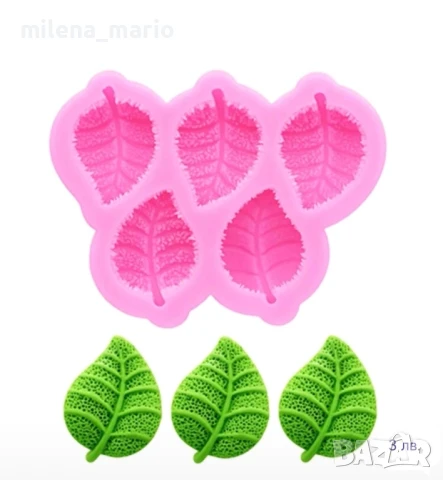 Силиконов молд Роза различни модели, снимка 11 - Други - 49638252