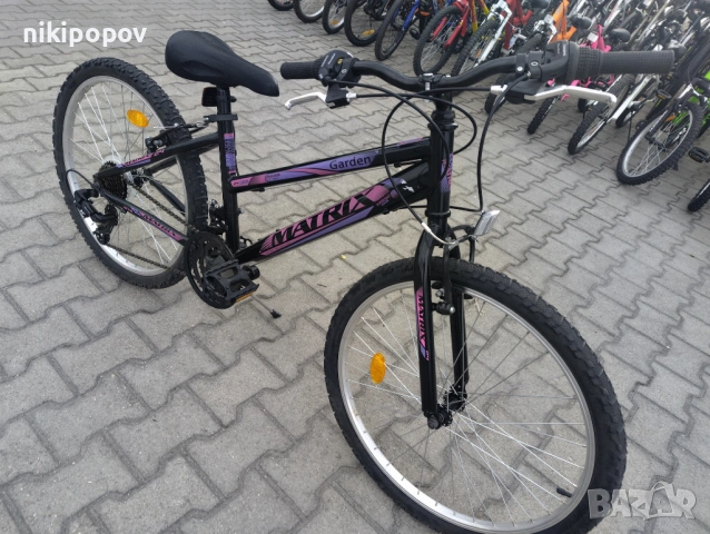 REACTOR Велосипед 24" GARDEN черен, снимка 9 - Велосипеди - 53848489