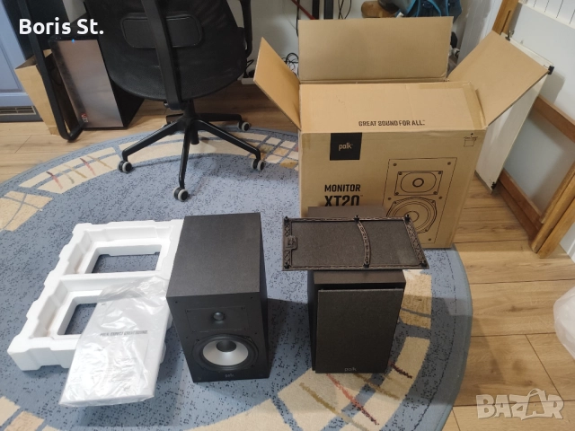Тонколони букшелф POLK XT20, снимка 2 - Тонколони - 52567893