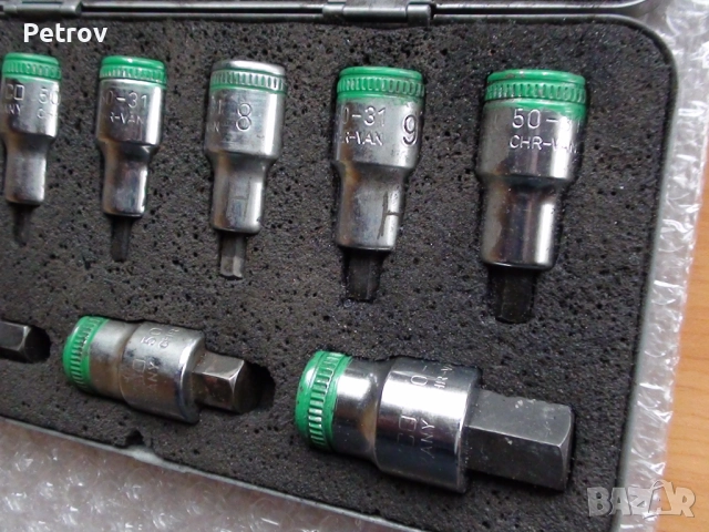 HEYCO No.50-31 - MADE IN GERMANY - 1/2" ПРОФЕСИОНАЛЕН ВИСОКОКАЧЕСТВЕН Комплект- 9 броя Инбуси 5-17mm, снимка 4 - Гедорета - 52633960
