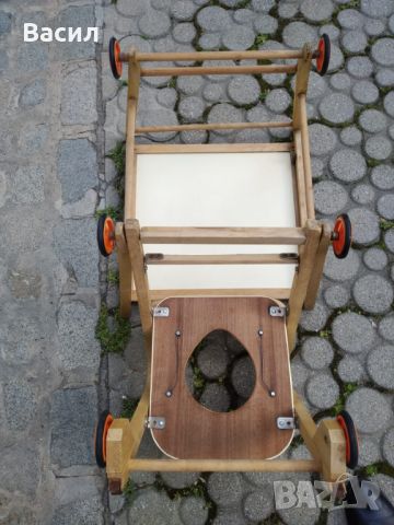Ретро комбинирано детско столче , снимка 6 - Столчета за хранене - 45270602