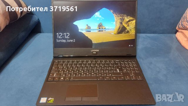 Lenovo Legion y530 Изчистен и готов за ползване, снимка 1 - Лаптопи за игри - 46304514