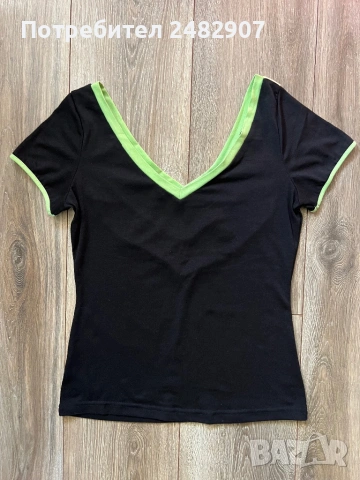 Дамска блуза с къс ръкав, снимка 4 - Тениски - 53532687
