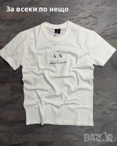 Armani Exchange Мъжка Тениска👕Мъжка Блуза С Къс Ръкав - Налични Различни Цветове Код NGHSP27, снимка 4 - Тениски - 53694941