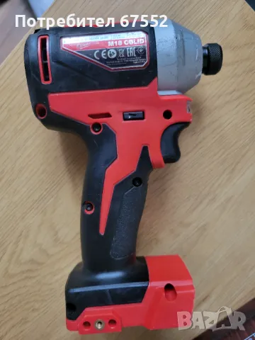 Продавам безчетков импакт Milwaukee M18 CBLID. Цената е крайна!, снимка 2 - Винтоверти - 46926392