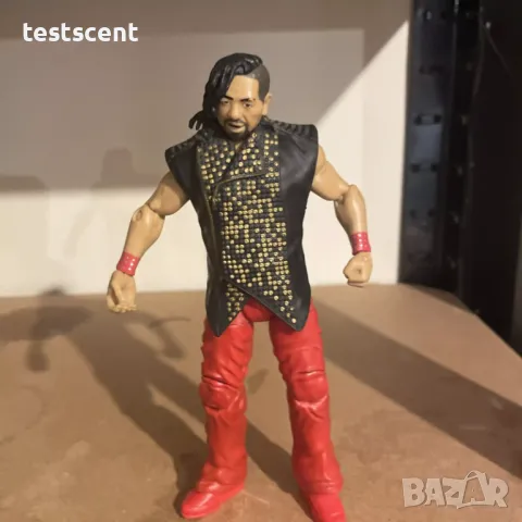 Екшън фигура WWE Shinsuke Nakamura Шинске Накамура Defining Moments Elite figure играчка Mattel, снимка 2 - Колекции - 48495025