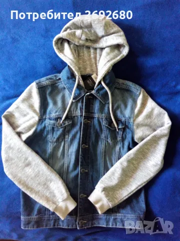 Мъжко дънково яке 170-175см.