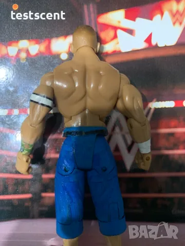 Екшън фигура WWE John Cena Джон Сина Jakks Deluxe Custom Paint figure играчка, снимка 9 - Колекции - 48438307