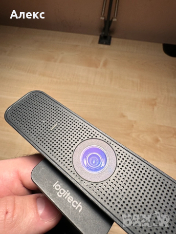 Logitech HD Web камера за Zoom / Teams / Skype – нова, оригинална, снимка 2 - Лаптоп аксесоари - 53750880