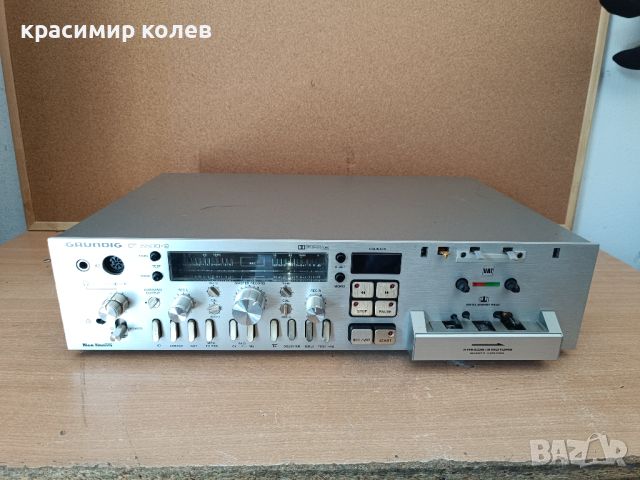 триглав дек "GRUNDIG CF-5500-2"/сребърен/, снимка 1 - Декове - 46279797