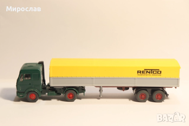 WIKING H0 1/87 MERCEDES BENZ TIR КАМИОН МОДЕЛ