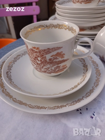 Винтидж сервиз за чай, снимка 3 - Сервизи - 52660310