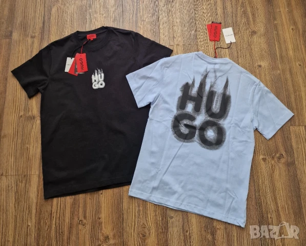Страхотна мъжка тениска HUGO BOSS Размери S , M, L , XL , 2XL , 3XL 
