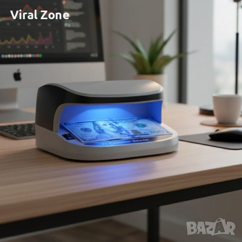Мултифункционален UV детектор за фалшиви пари AL-09